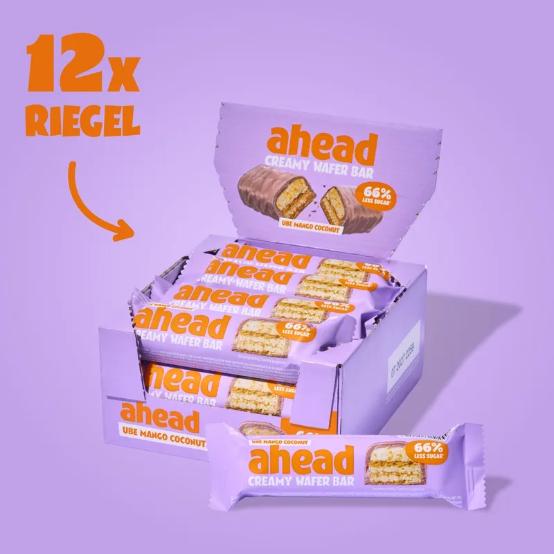 Waffelriegel Ube Mango Coconut Dream