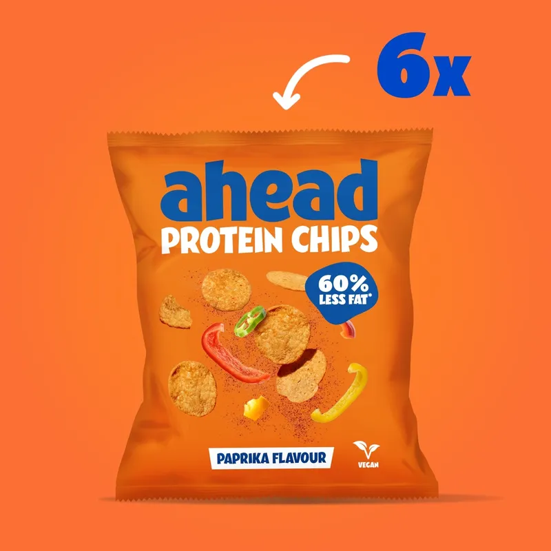 ahead Protein Chips Paprika – 300g
