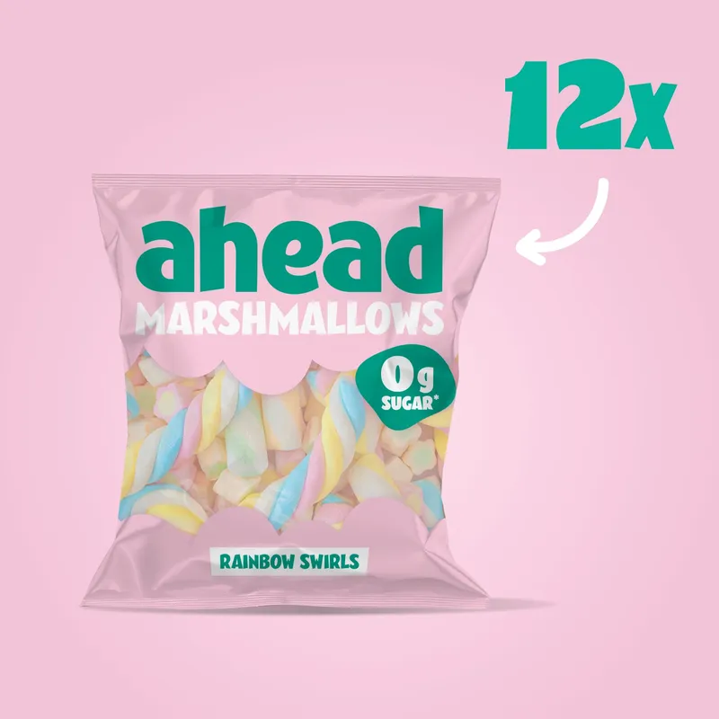 Marshmallows Rainbow Swirls