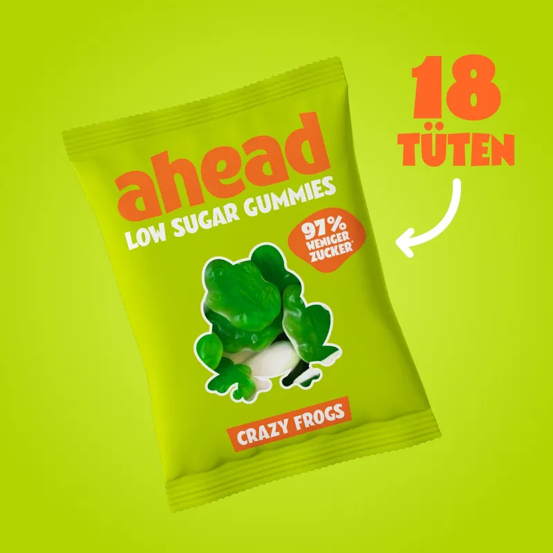 Fruchtgummies Crazy Frogs