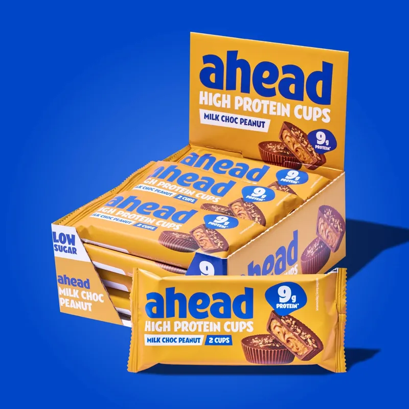 High Protein Nut Butter Cups Milk Choc Peanut