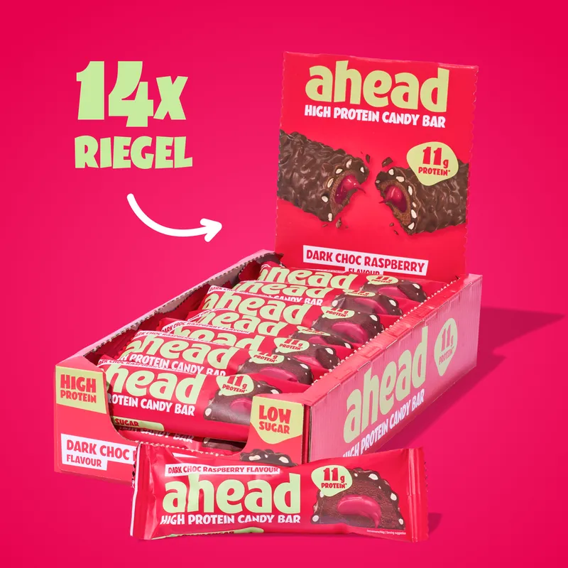 Proteinriegel Dark Chocolate Raspberry