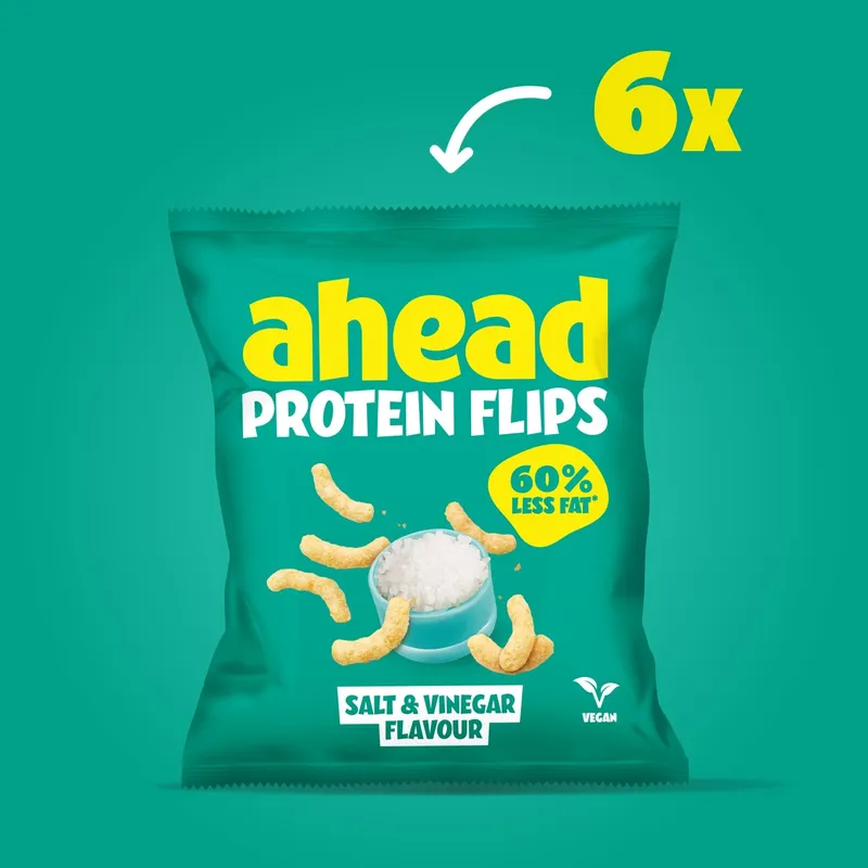 ahead Protein Flips Salt & Vinegar – 300g