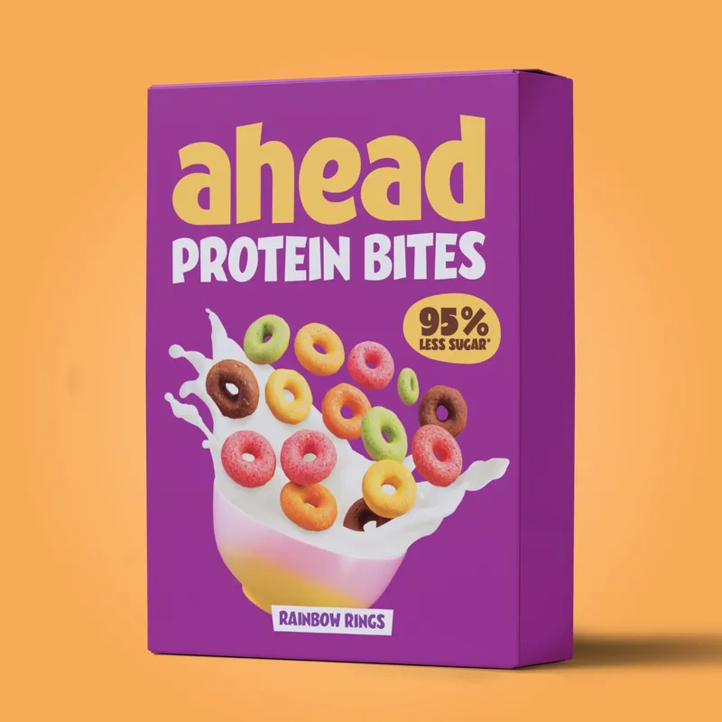 ahead Low Sugar Cereal Rainbow Rings – 210g