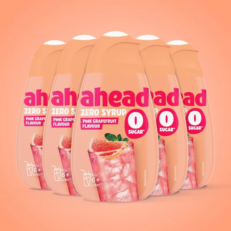Zero Sugar Sirup Pink Grapefruit Flavour