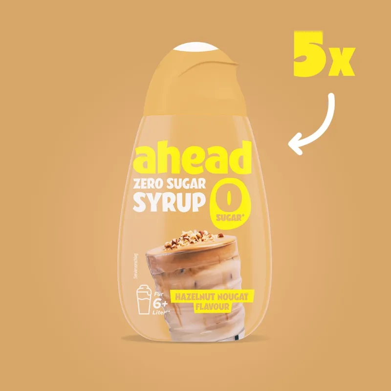 Zero Sugar Sirup Hazelnut Nougat Flavour