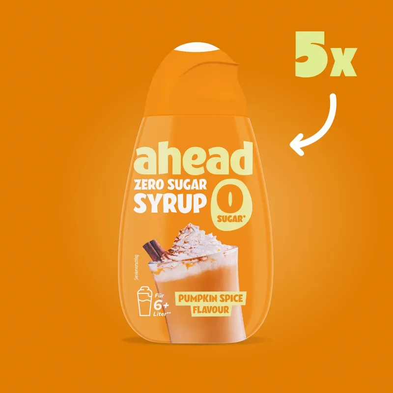 Zero Sugar Sirup Pumpkin Spice Flavour