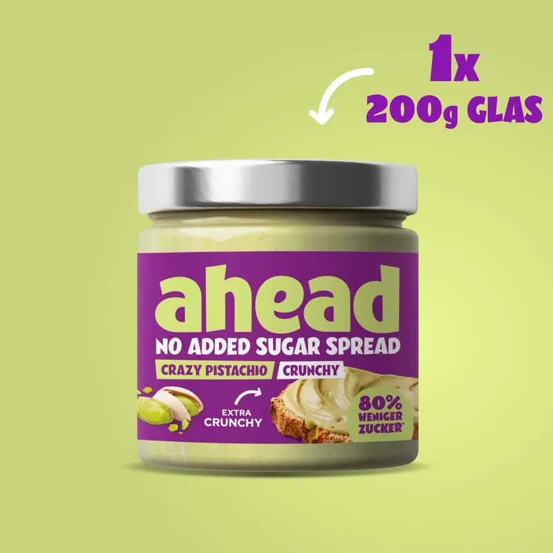 ahead Nuss Creme Crazy Pistachio Crunchy 200g – 200g