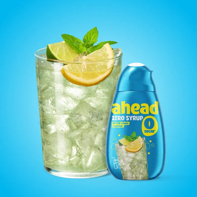 ahead Zero Sugar Sirup Bitter Lemon – 48ml
