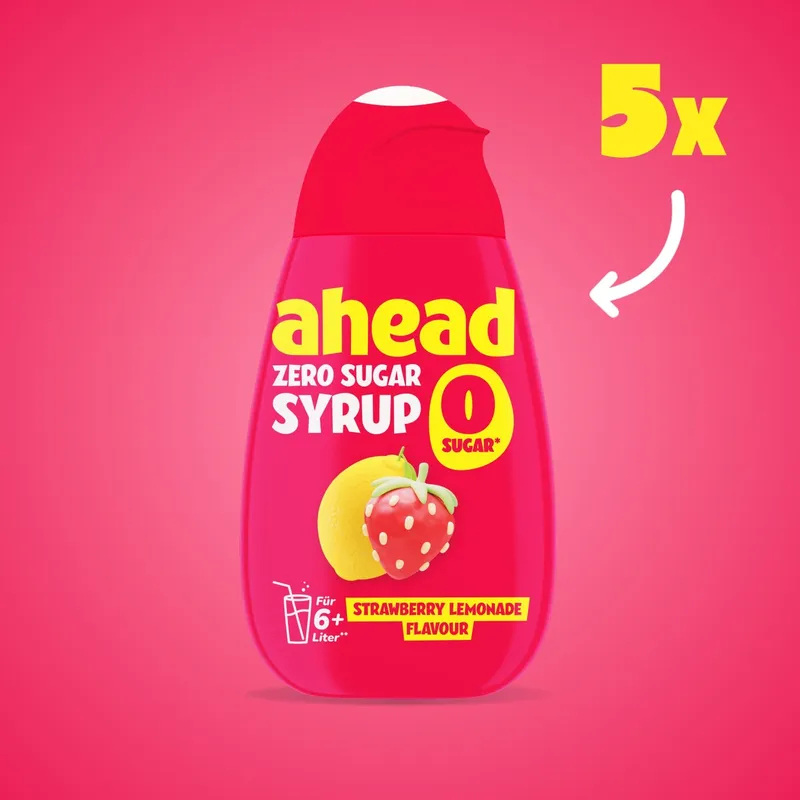 Zero Sugar Sirup Strawberry Lemonade