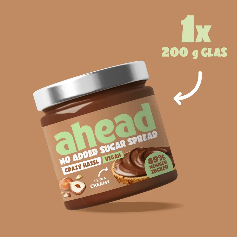 ahead Nuss Creme Crazy Hazel Vegan 200g – 200g