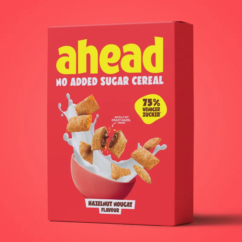 ahead Low Sugar Cereal Hazelnut Nougat Crunchies – 240g