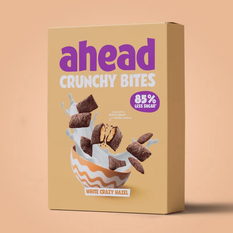 ahead Low Sugar Cereal Milky Hazelnut Crunchies – 240g