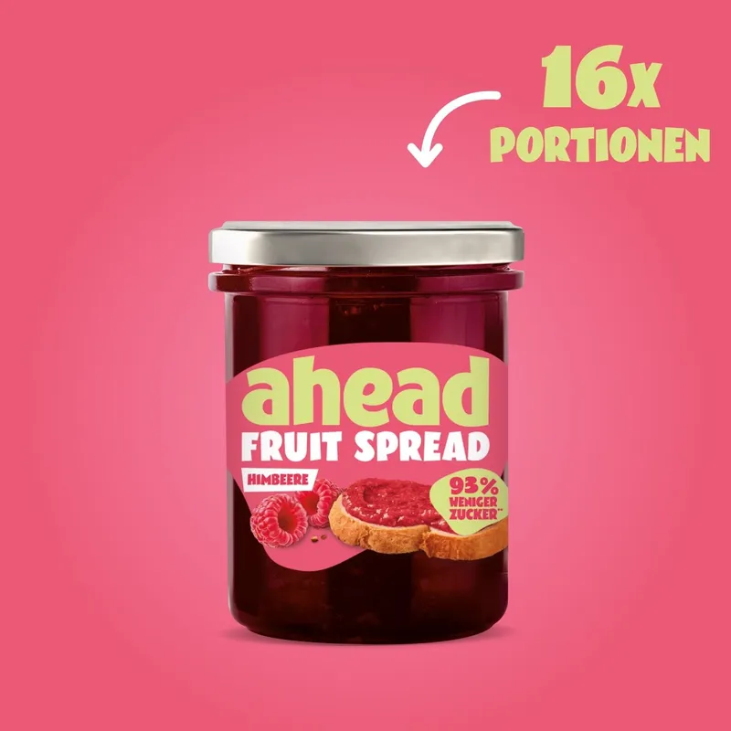 ahead Fruchtaufstrich Himbeere – 200g