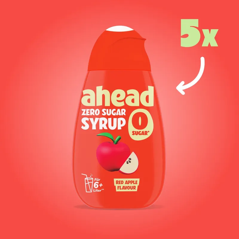 Zero Sugar Sirup Red Apple