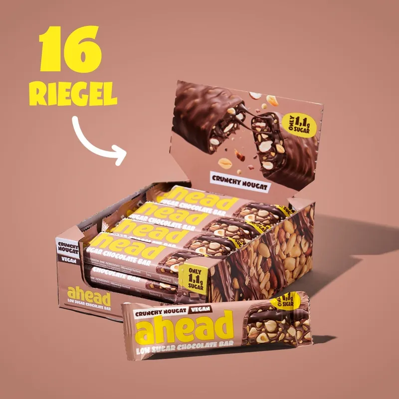 Schokoriegel Crunchy Nougat