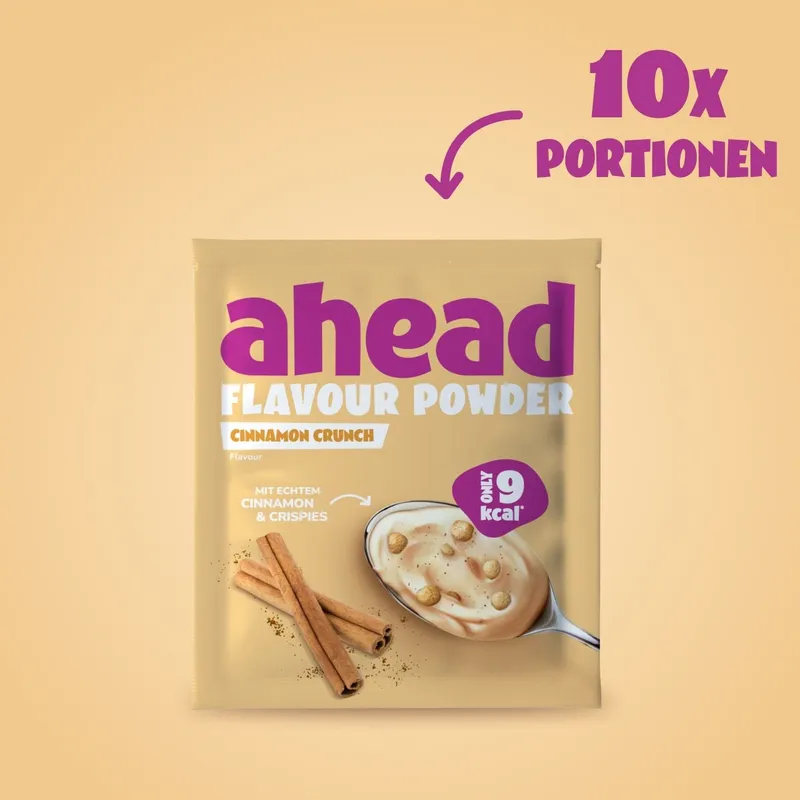 ahead Flavour Powder Cinnamon Crunch – 30g
