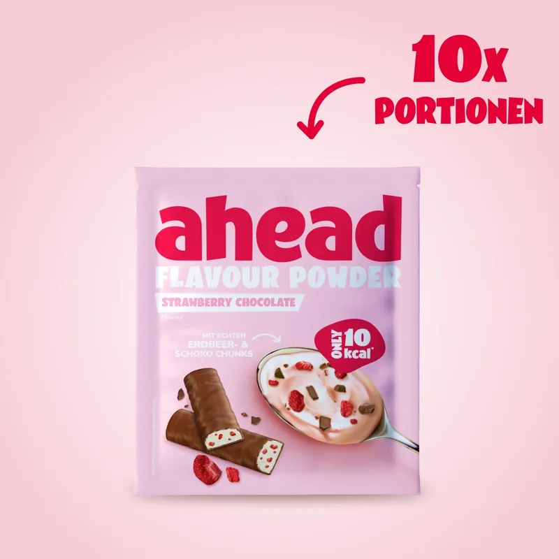 ahead Flavour Powder Strawberry Chocolate – 30g