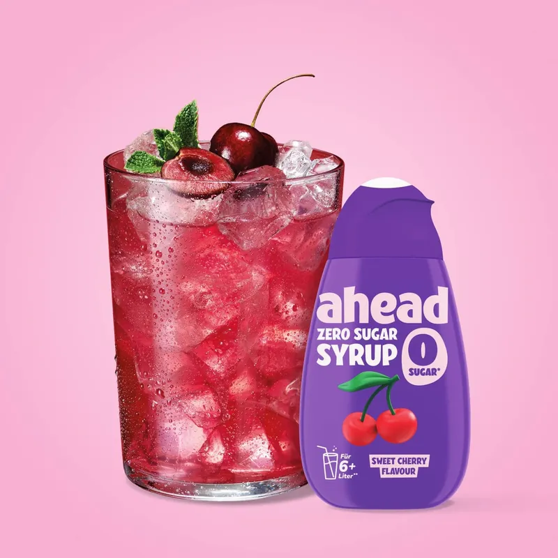 ahead Zero Sugar Sirup Sweet Cherry – 48ml