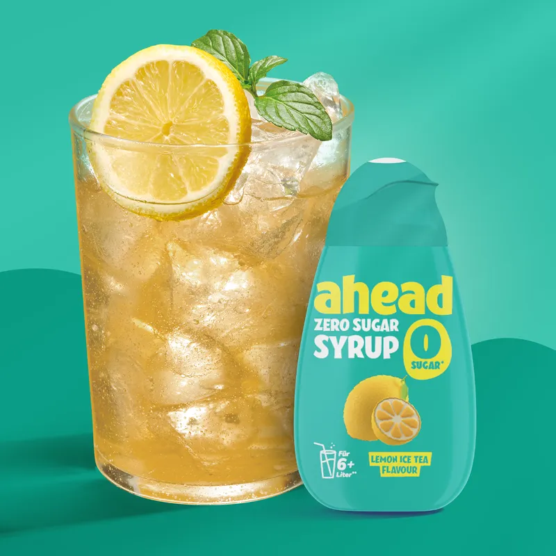 ahead Zero Sugar Sirup Lemon Ice Tea – 48ml
