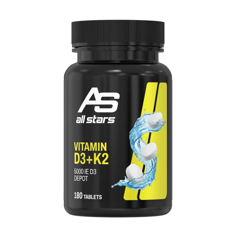Vitamin D3+K2 - 180 Tabletten