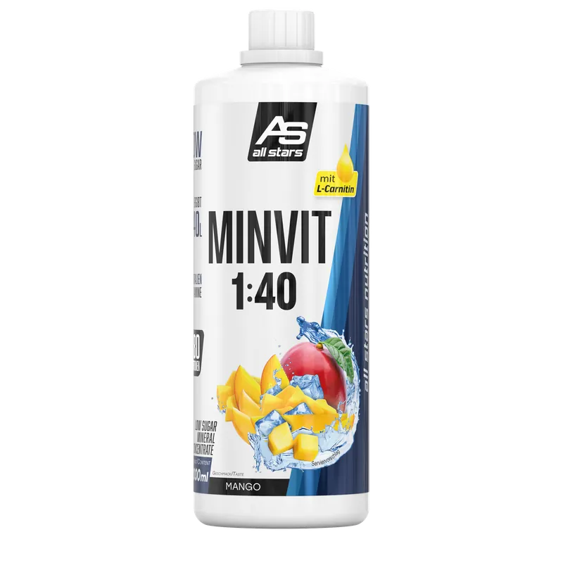 All Stars Minvit Light + L-Carnitin - 1 Liter Flasche