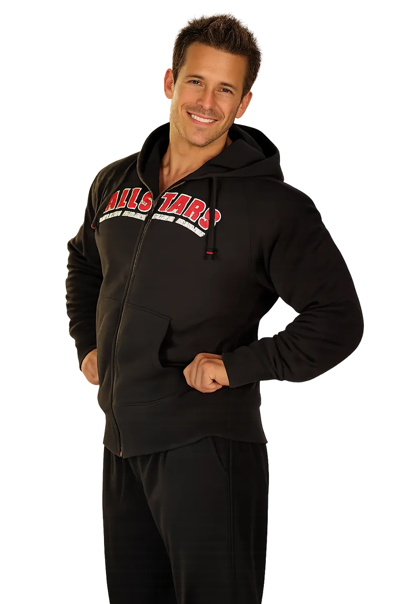 Men Zip Jacke