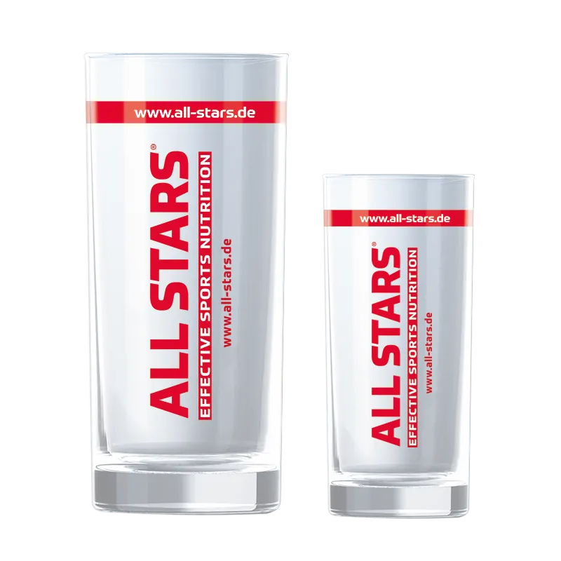 All Stars Trinkgläser - 12 Stück – 500ml