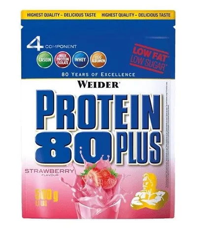 Protein 80 Plus (2000g) Erdbeere