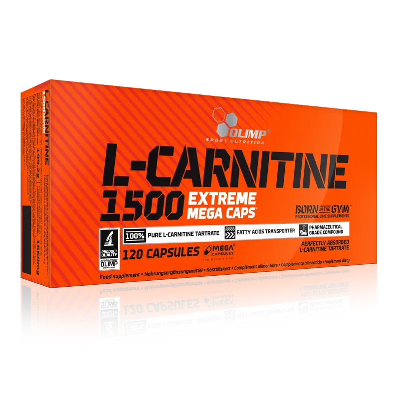 L-Carnitine 1500 Extreme Mega Caps (120 Kapseln)