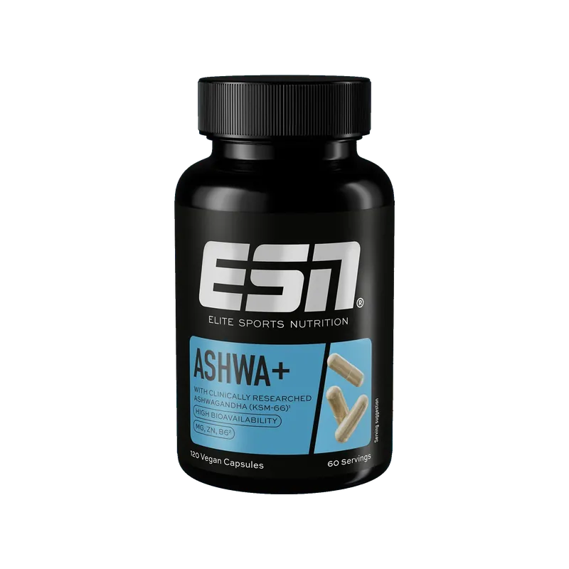 ESN Ashwagandha Kapseln: Ashwa+ – 120 Kapseln