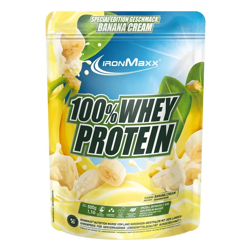 IronMaxx® Nutrition GmbH & Co. KG IronMaxx - 100 % Whey Protein – 500g