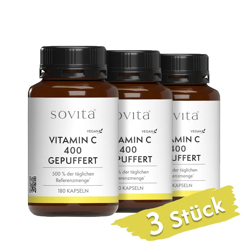 ascopharm gmbh sovita Vitamin C 400 gepuffert Kapseln