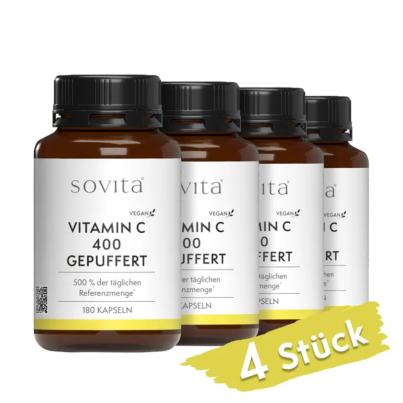ascopharm gmbh sovita Vitamin C 400 gepuffert Kapseln