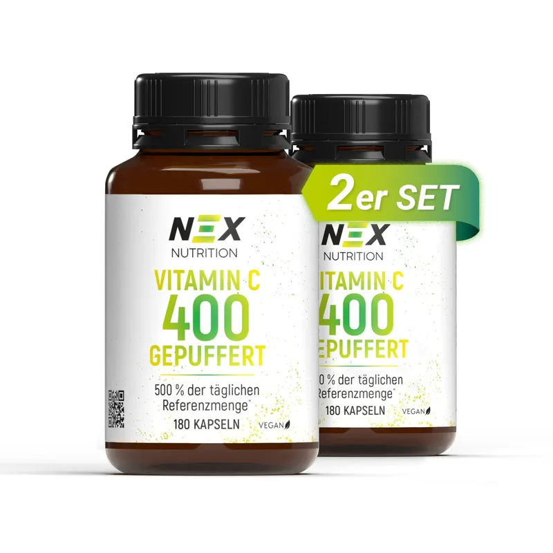 ascopharm gmbh NEX Vitamin C 400 gepuffert Kapseln