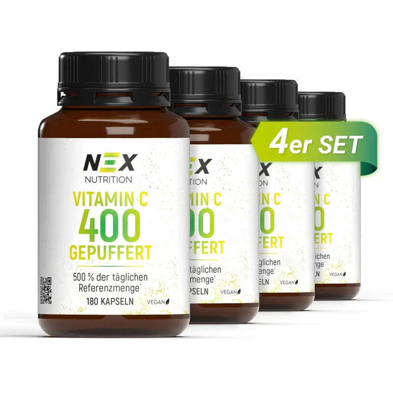 ascopharm gmbh NEX Vitamin C 400 gepuffert Kapseln