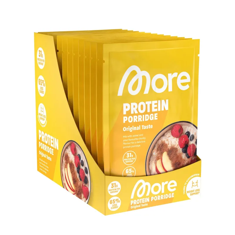MORE Protein Porridge Original Taste V2 | 10 x 62g