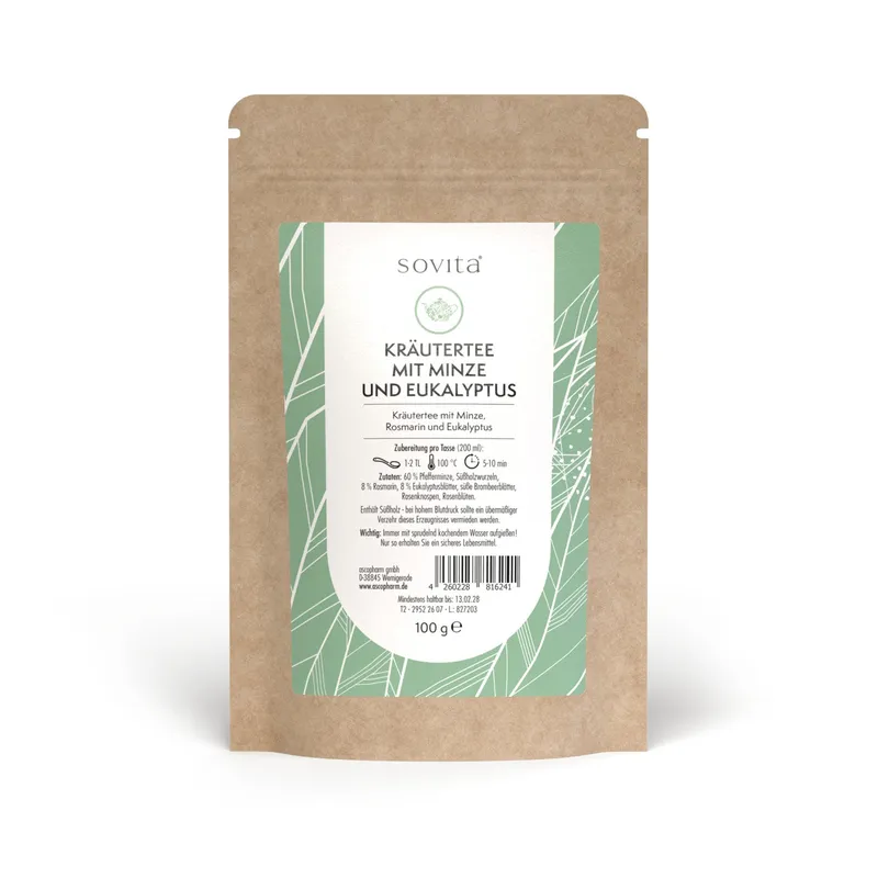 sovita Kräutertee mit Minze und Eukalyptus
