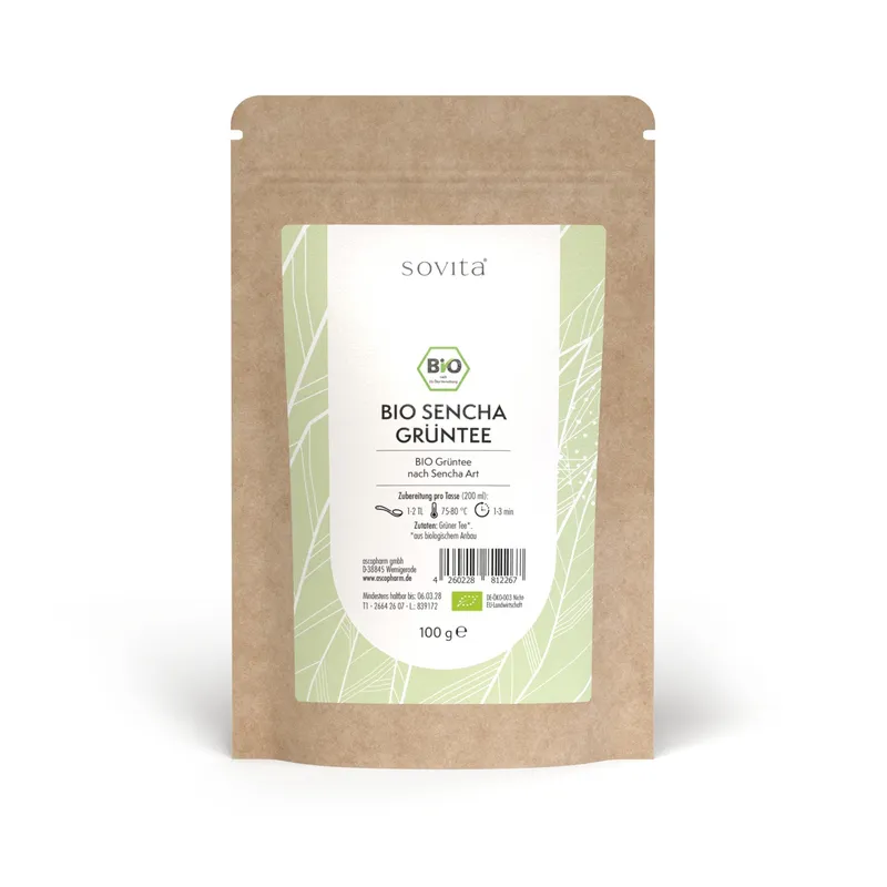 sovita Bio Sencha Grüntee