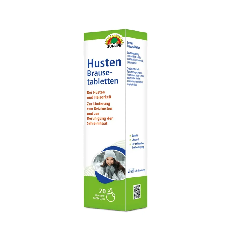 SUNLIFE Husten Brausetabletten (20 Stk.)