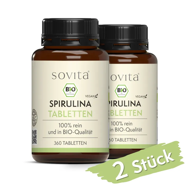 ascopharm gmbh sovita BIO Spirulina 500mg Tabletten