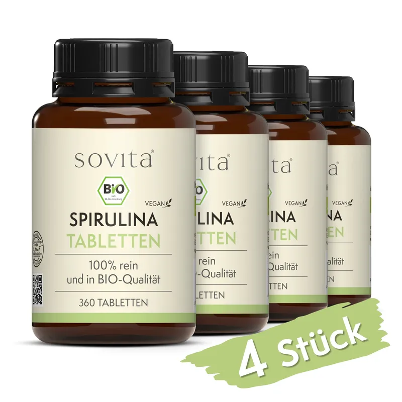 ascopharm gmbh sovita BIO Spirulina 500mg Tabletten