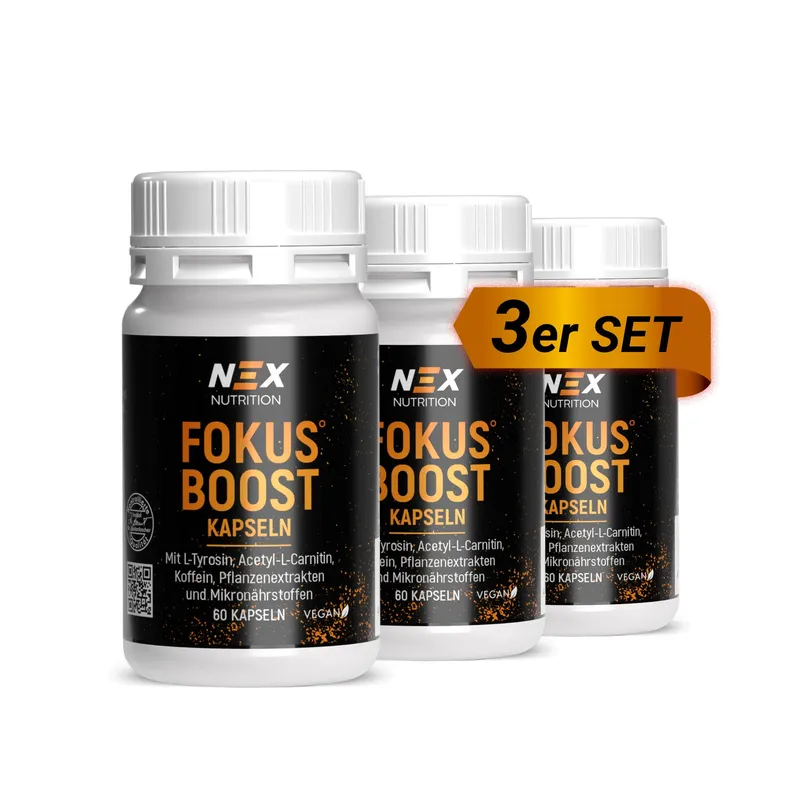 ascopharm gmbh NEX Fokus Boost Kapseln