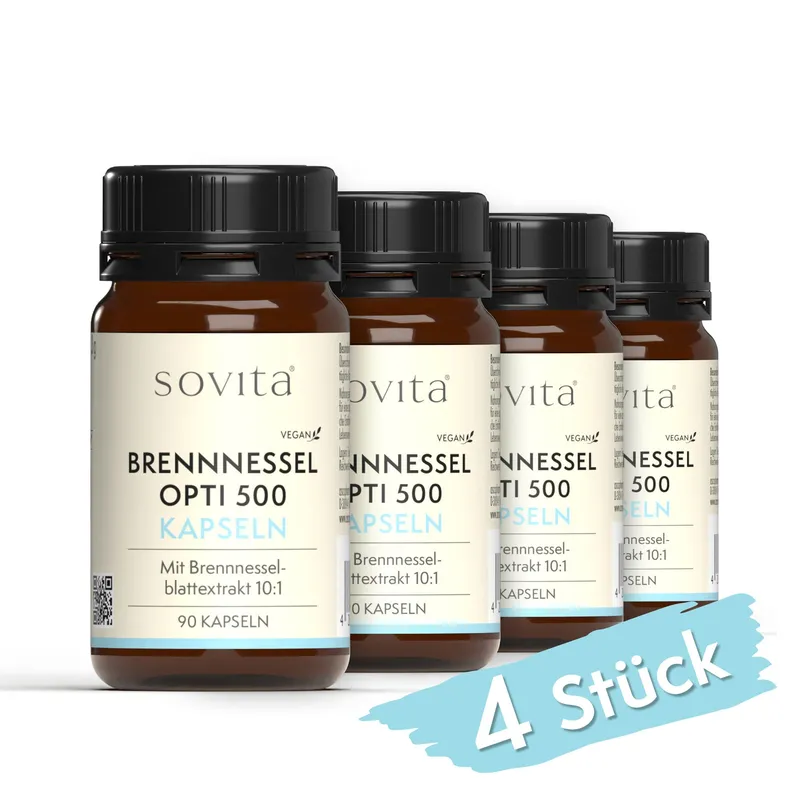 ascopharm gmbh sovita Brennnessel Opti 500 Kapseln