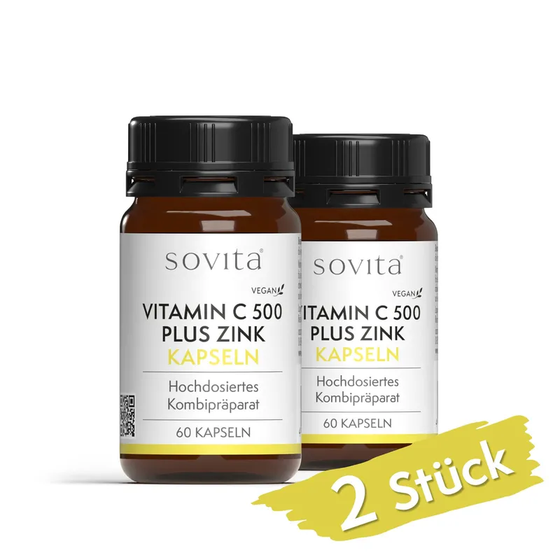 ascopharm gmbh sovita Vitamin C 500 Plus Zink Kapseln