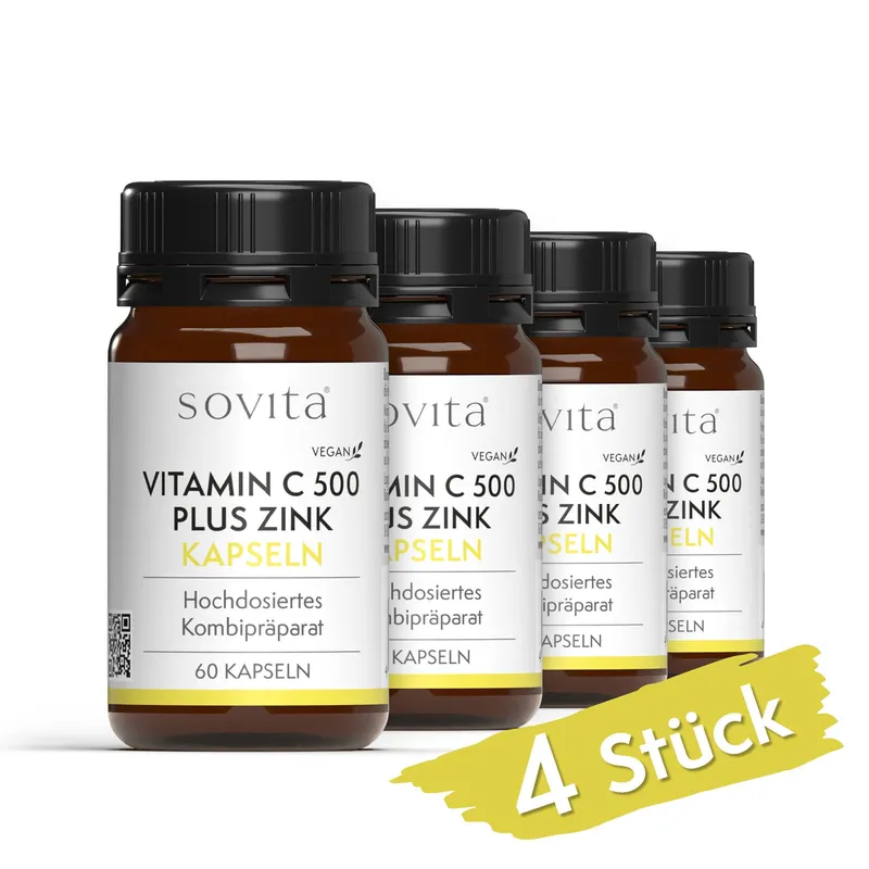 ascopharm gmbh sovita Vitamin C 500 Plus Zink Kapseln