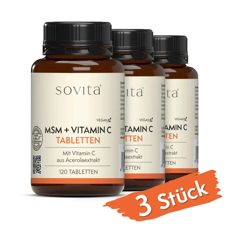 ascopharm gmbh sovita MSM + Vitamin C Tabletten