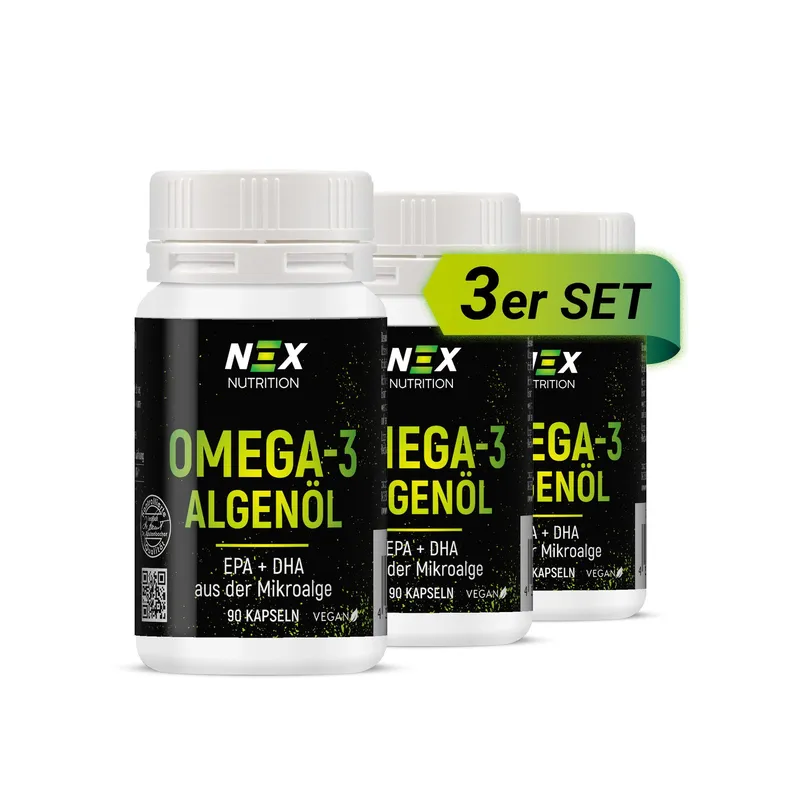 ascopharm gmbh NEX Omega 3 Algenöl Kapseln