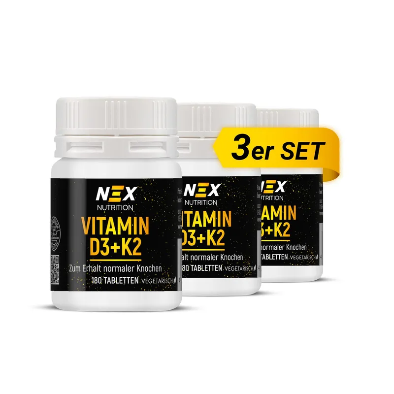 ascopharm gmbh NEX D3 + K2 Tabletten