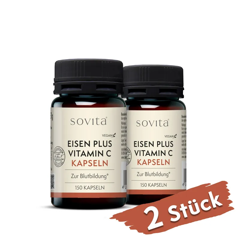 ascopharm gmbh sovita Eisen Plus Vitamin C Kapseln